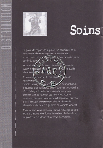 Les programmes de Théatre de l\